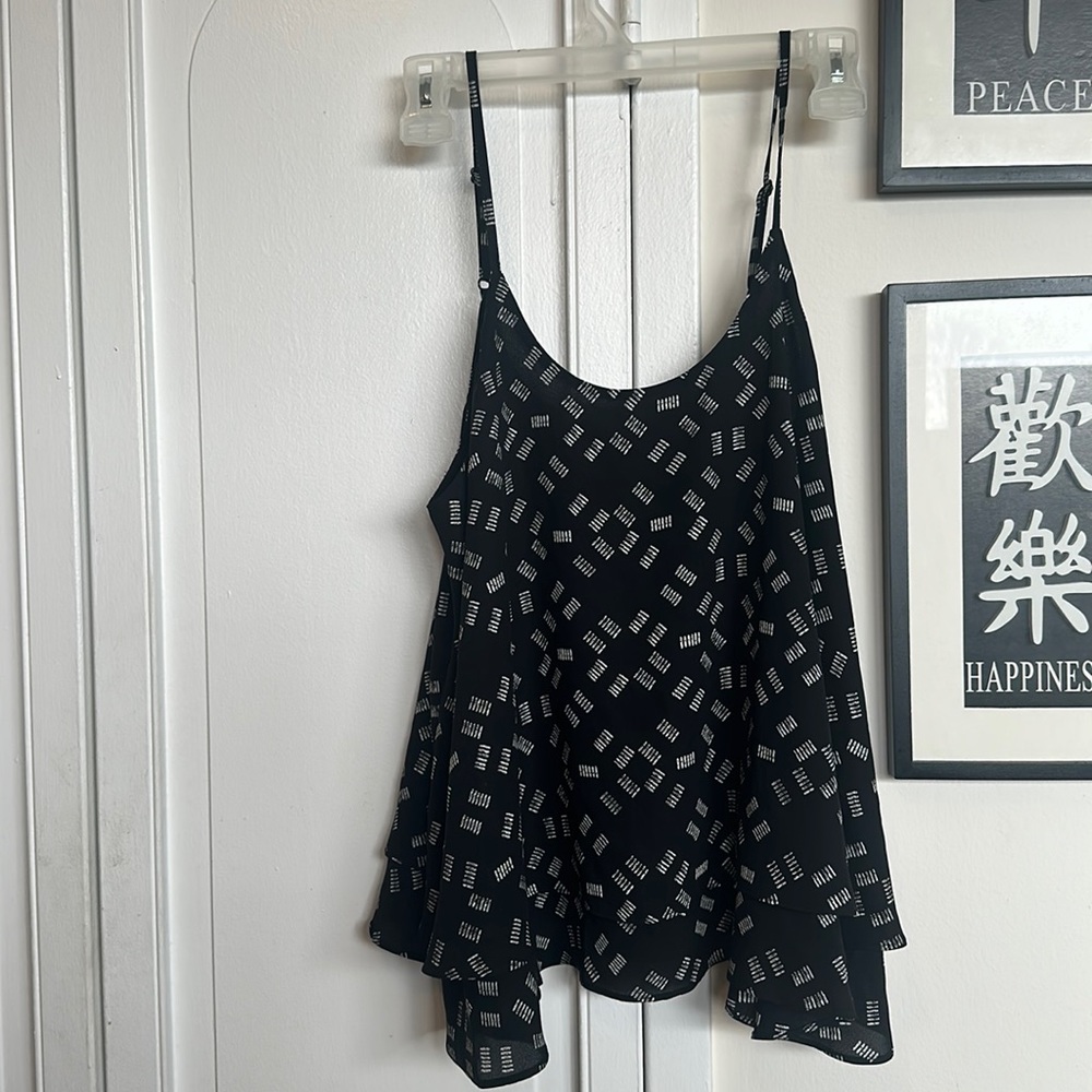 Pretty layered tank top